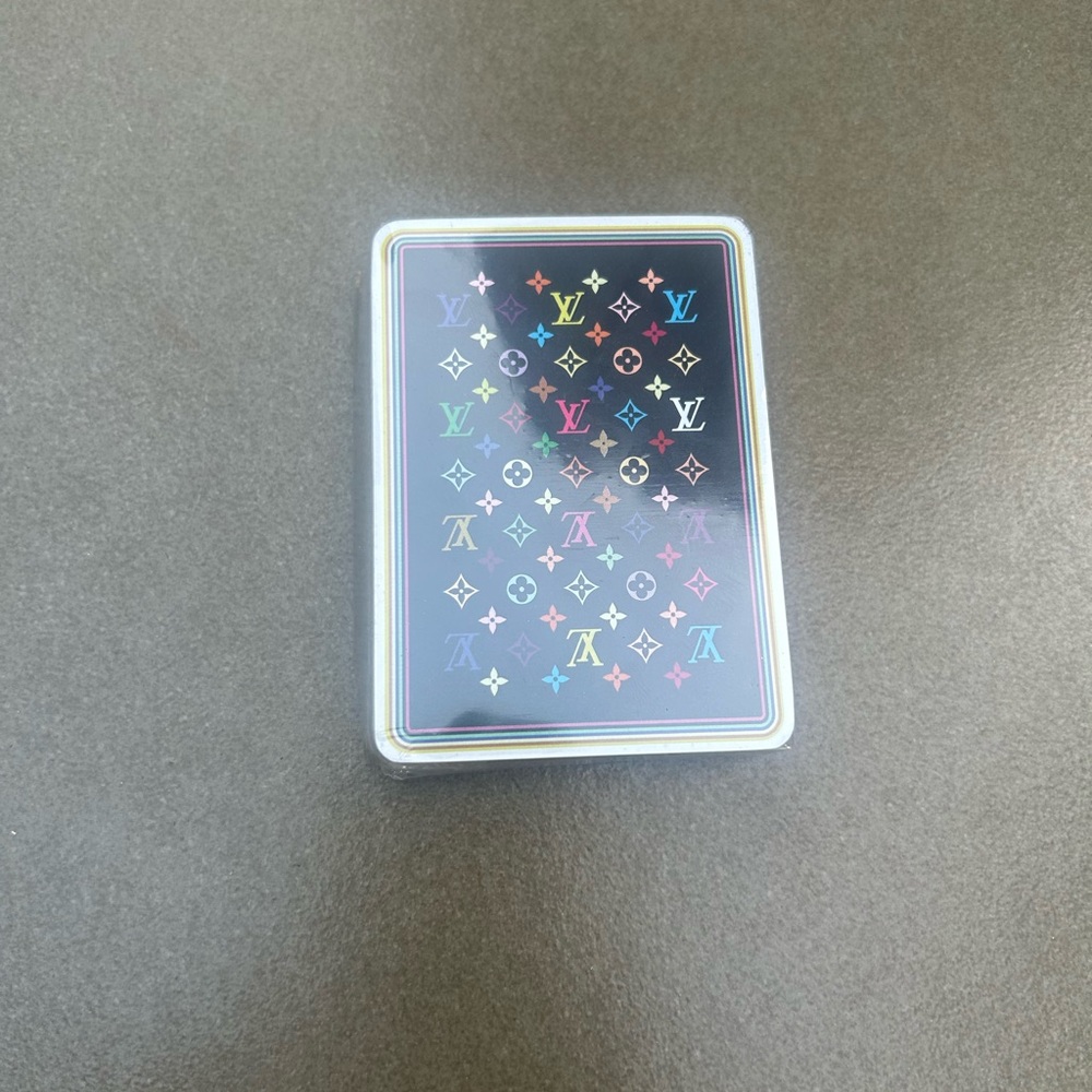 Louis Vuitton Playing Cards - black set